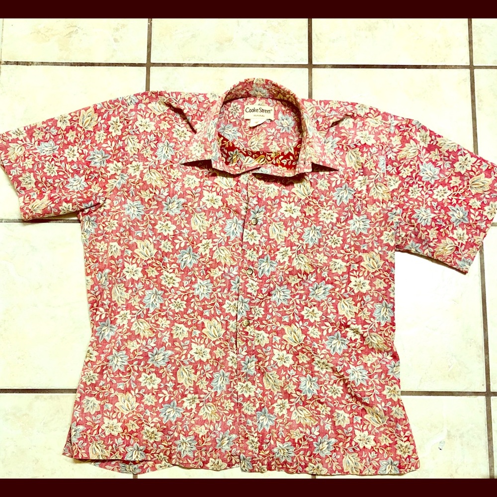 Vintage 80s COOKE STREET Hawaiian Shirt